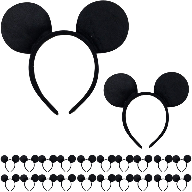 Load image into Gallery viewer, 12x Minnie Mickey Mouse Costume Halloween Party Hair Accessory Head Band - Black-0
