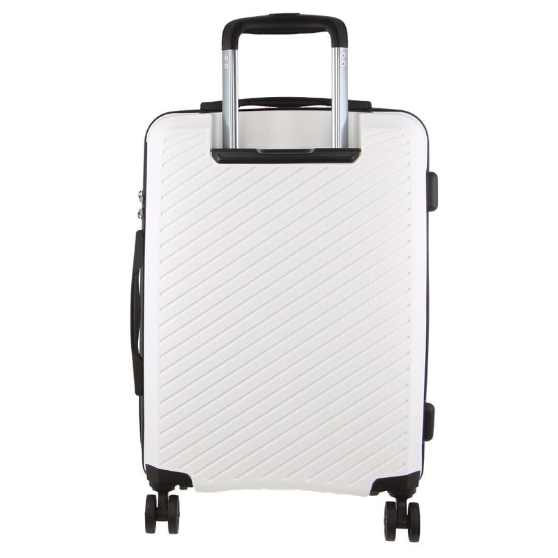 Load image into Gallery viewer, Monaco Cabin Luggage Bag Travel Carry On Suitcase 54cm (39L) - White
