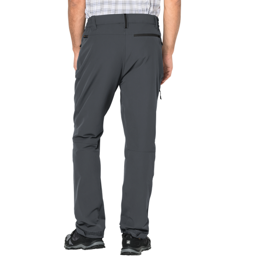 Jack Wolfskin Mens Activate XT Pants Winter Outdoor Trousers Hiking - Dark Iron-4