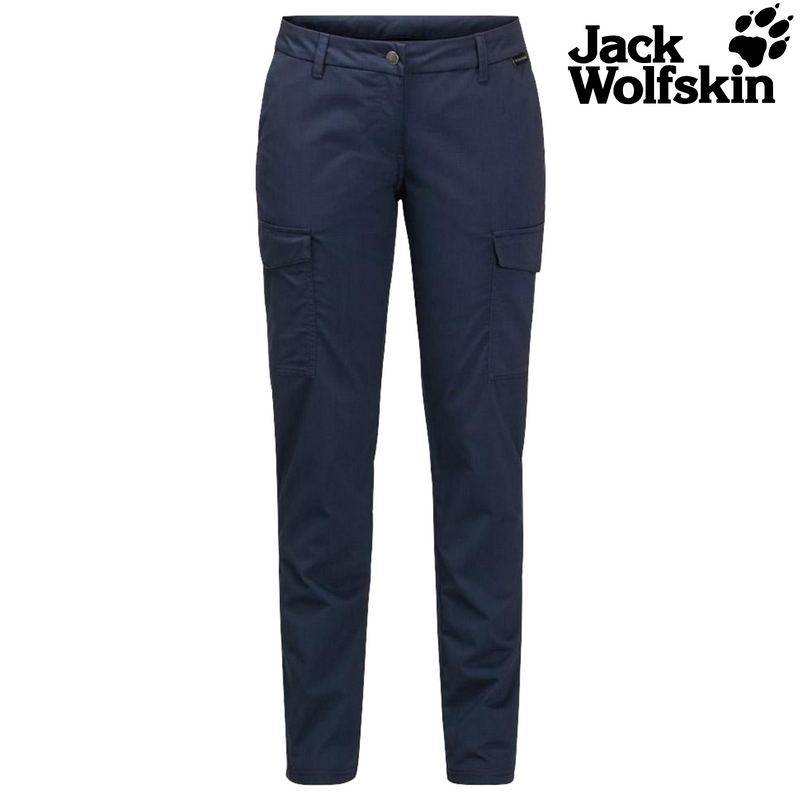 Load image into Gallery viewer, Jack Wolfskin Womens Liberty Cargo Pants Hiking Trekking Outdoors Organic Cotton-2
