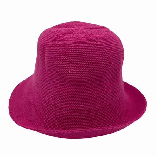 Jacaru 1507 Knitted Bucket Hat – Cotton Knit | UPF 50+