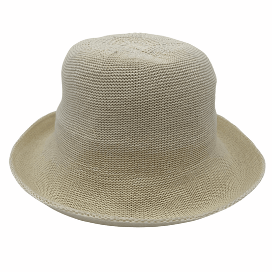 Jacaru 1507 Knitted Bucket Hat – Cotton Knit | UPF 50+