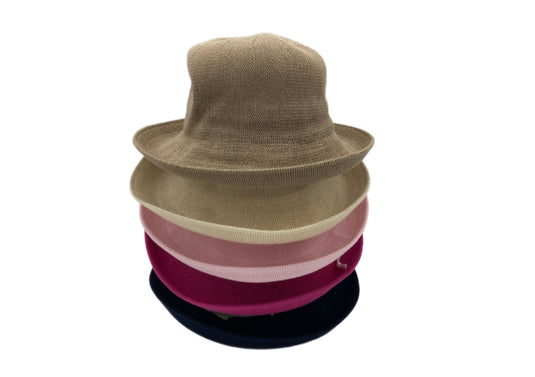 Jacaru 1507 Knitted Bucket Hat – Cotton Knit | UPF 50+