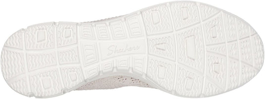 Skechers Womens Seager Air-Cooled Memory Foam Flats Shoes in Natural-4
