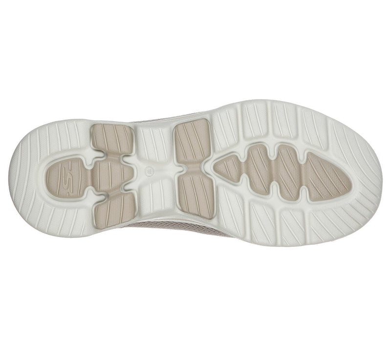 Load image into Gallery viewer, Skechers Women's Go Walk 5 Slip On Machine Washable Sneakers Shoes - Taupe-4
