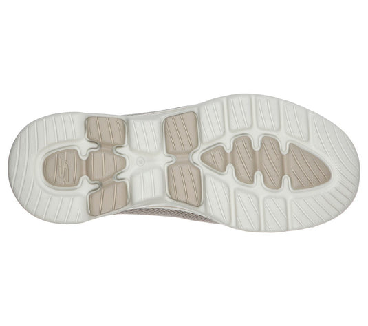 Skechers Women's Go Walk 5 Slip On Machine Washable Sneakers Shoes - Taupe-4
