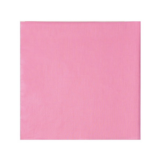 15x PLAIN BULK BANDANA 100% COTTON Head Wrap Bandanna Summer Scarf - Light Pink-2