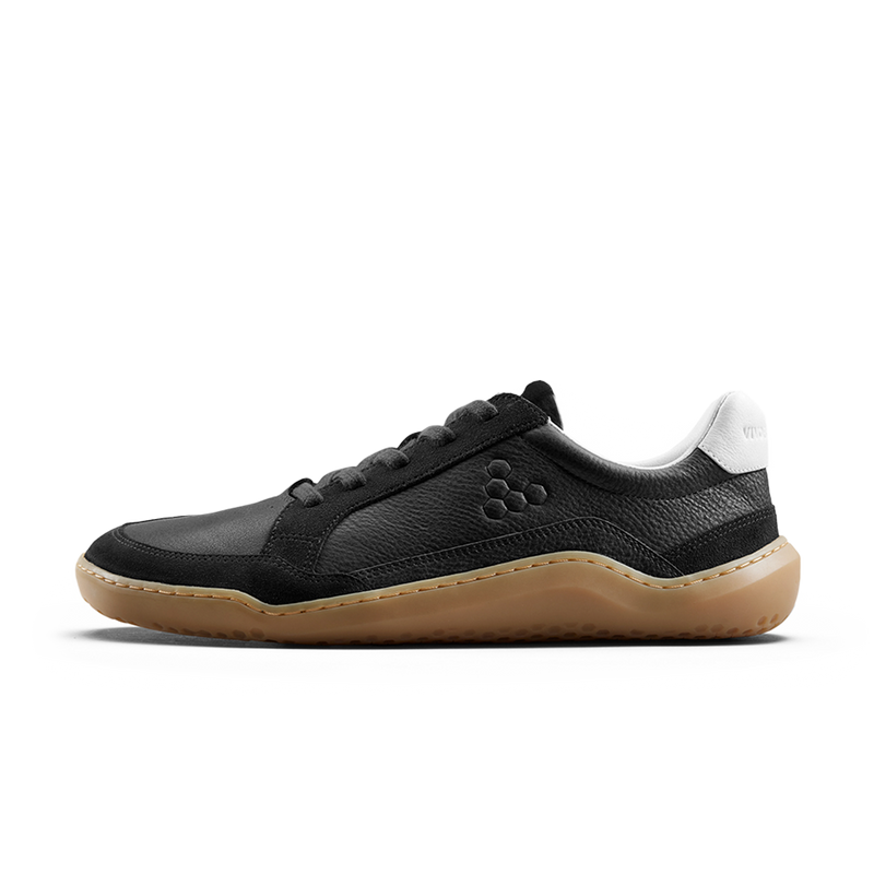 Load image into Gallery viewer, Vivobarefoot Gobi II Sneaker Premium Leather Mens Raven
