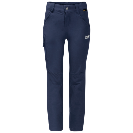 Jack Wolfskin Kids Activate Pants Hiking Trekking Outdoor Childrens Trousers-0