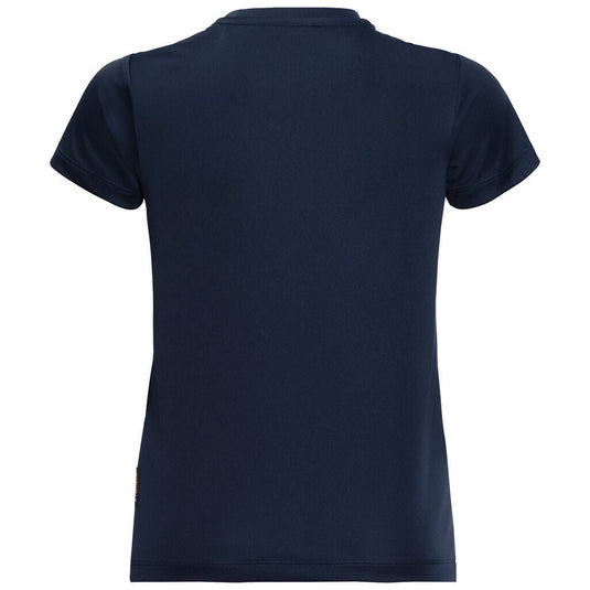 Jack Wolfskin Kids Jungle T Shirt Tee Top Sun UV Shield Shirt Childrens UPF 50+ - Night Blue-3