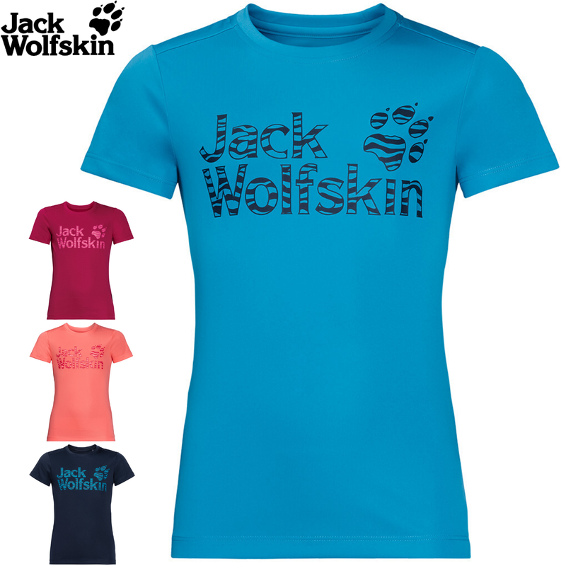 Load image into Gallery viewer, Jack Wolfskin Kids Jungle T Shirt Tee Top Sun UV Shield Shirt Childrens UPF 50+-1
