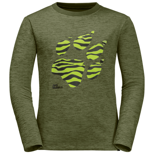 Jack Wolfskin Vargen Kids Long sleeves Top Lightweight UV Boys Girls Shirt-3