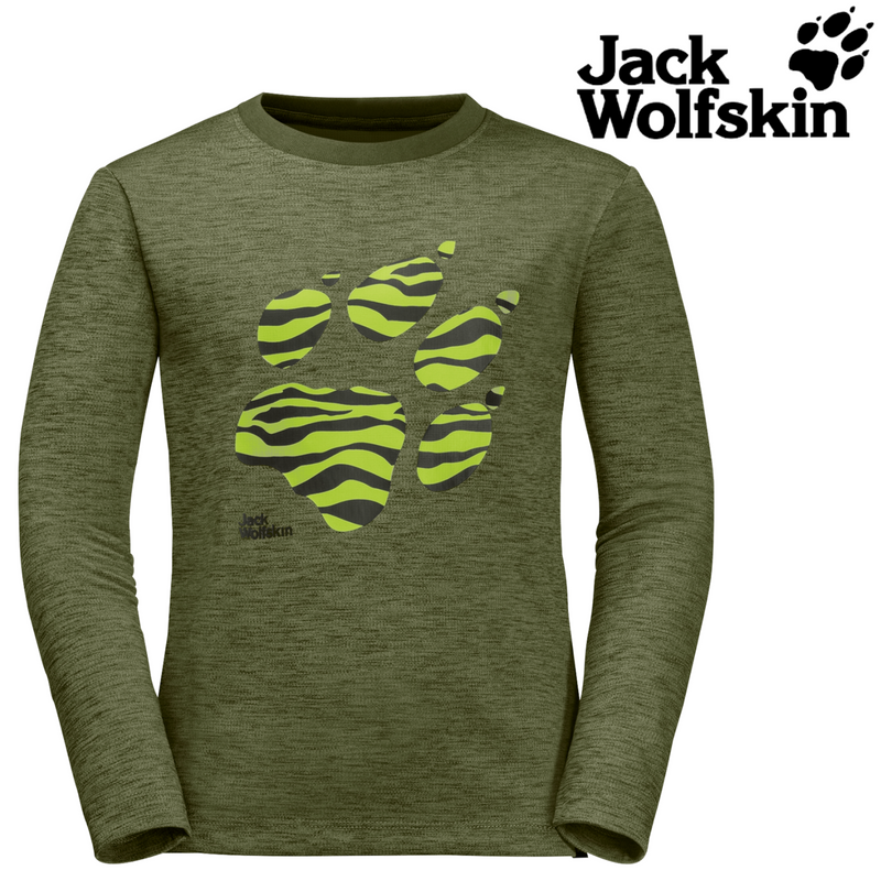 Load image into Gallery viewer, Jack Wolfskin Vargen Kids Long sleeves Top Lightweight UV Boys Girls Shirt-1
