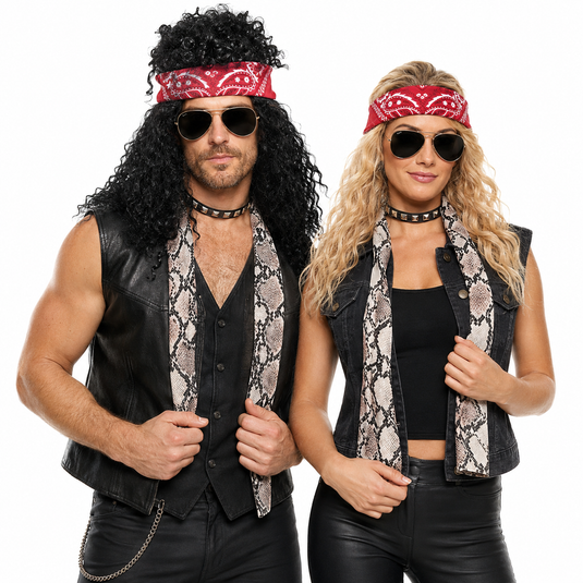 Instant 80s Rocker Kit Party Costume Accessory-1