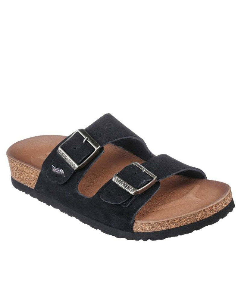 Load image into Gallery viewer, Skechers Arch Fit Granola Arizona Sandals Slip On in Black-1
