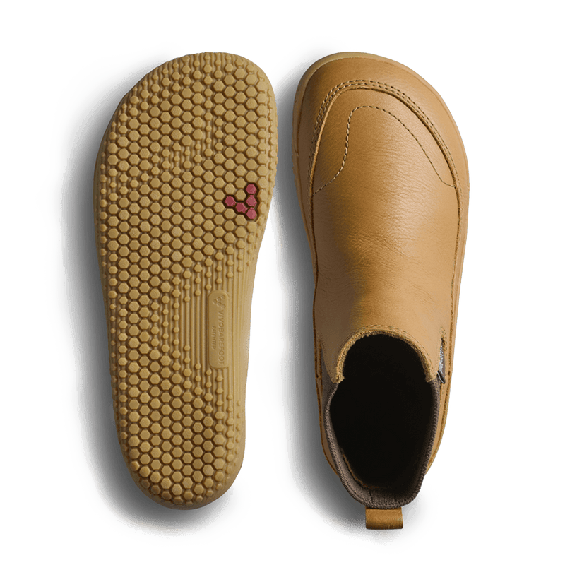 Load image into Gallery viewer, Vivobarefoot Gobi Chelsea Pre-School Acorn
