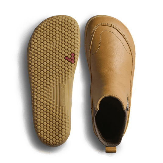 Vivobarefoot Gobi Chelsea Pre-School Acorn-1