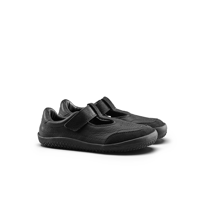 Load image into Gallery viewer, Vivobarefoot Gobi T.Bar School Preschool Obsidian-3
