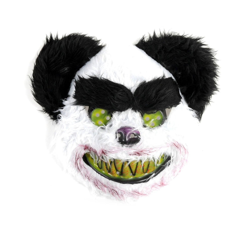 Load image into Gallery viewer, Scary Dog/Panda Bear Fluffy Animal Mask Costume Halloween Party Dress Up-2
