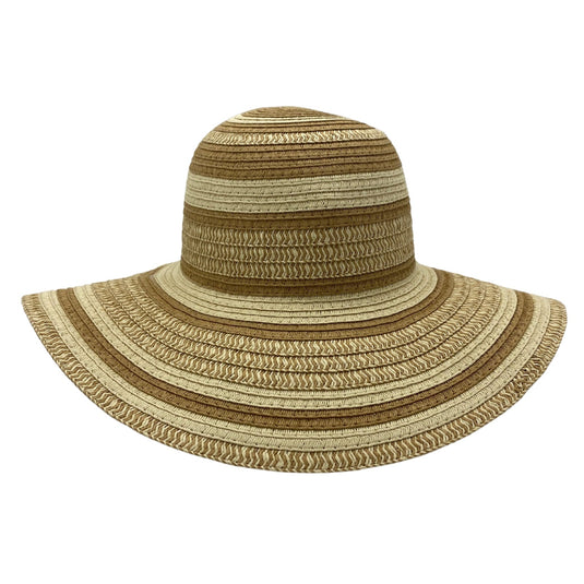 Jacaru 1761 Round Circles Hat – Braided Paper | Adjustable | One Size Fits Most