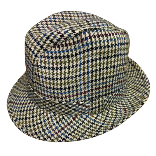 Failsworth Staford Mixed Fibres Solid Brim Trilby Hat 59cm-1