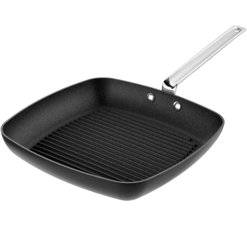 Load image into Gallery viewer, Scanpan TechnIQ Grill Pan, 27 x 27 cm - Made in Denmark in Black-1
