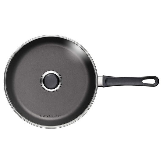 SCANPAN Classic Induction Saute Pan 28cm 3L Non Stick Aluminium Oven Safe All Cooktops-3