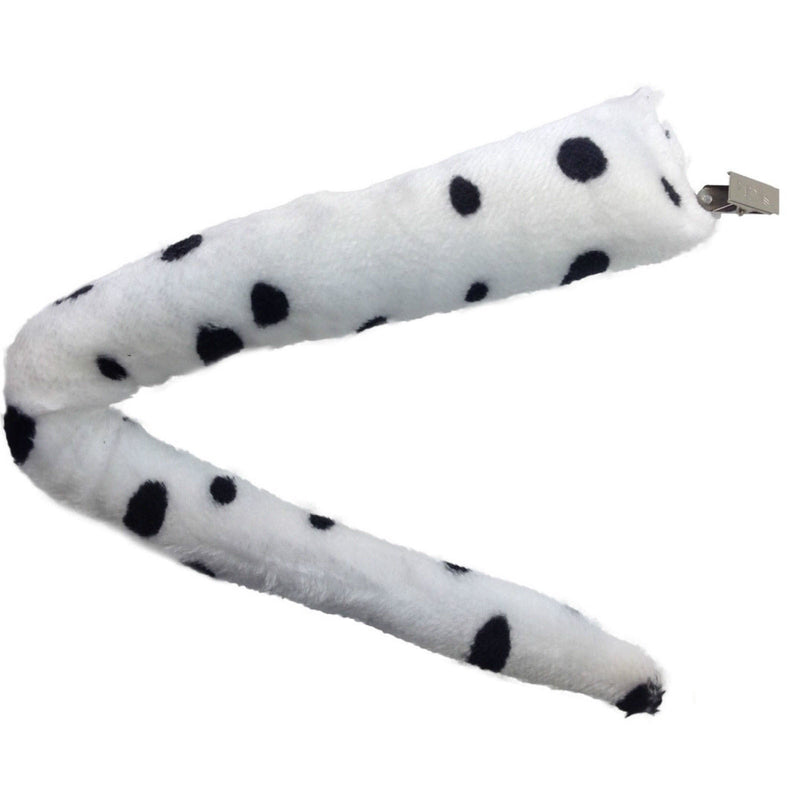 Load image into Gallery viewer, ANIMAL TAIL Costume Halloween Fancy Dress Clip-On Cosplay Dog - Dalmatian-1
