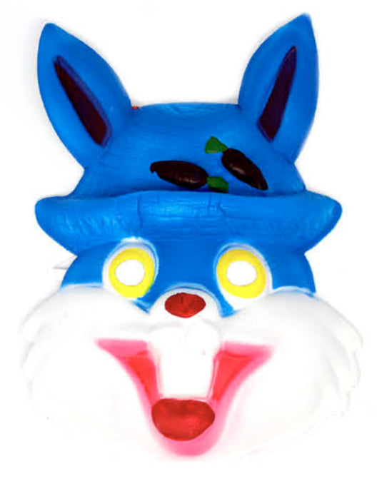 Animal Head Face Mask Halloween Costume Party Toys Adult Kids - Rabbit-0