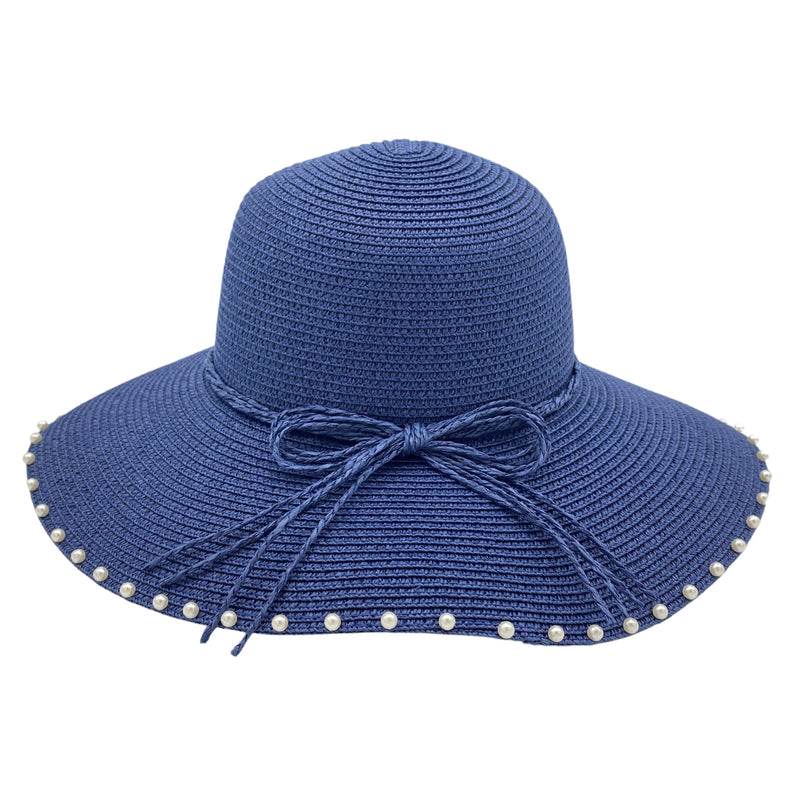 Load image into Gallery viewer, Jacaru 1763 Round Pearls Hat – Cotton | UPF 50+
