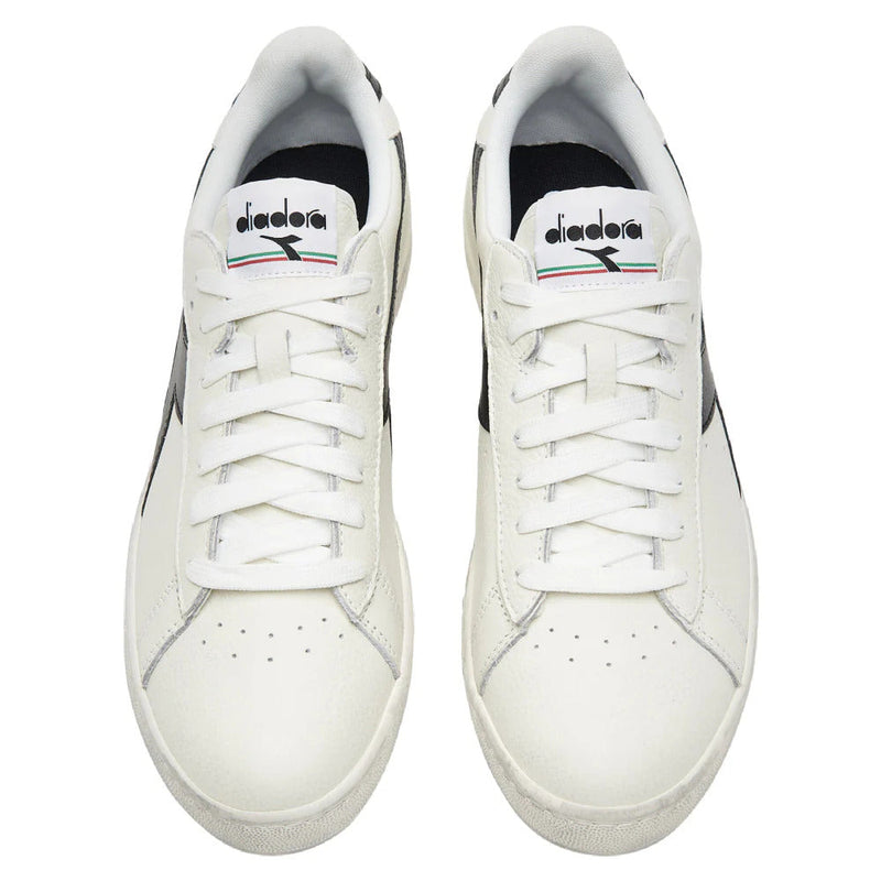 Load image into Gallery viewer, Diadora Mens Game Low Waxed Casual Shoes - White/Black-4
