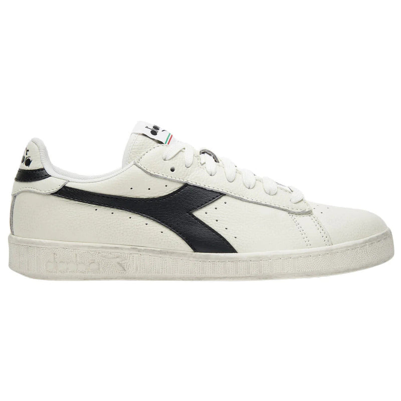 Load image into Gallery viewer, Diadora Mens Game Low Waxed Casual Shoes - White/Black-1
