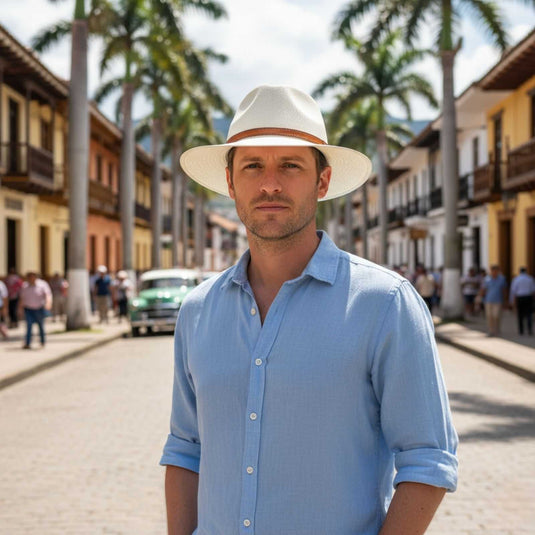 Jacaru 1804 Toquilla Panama Hat – Handwoven | Leather Band