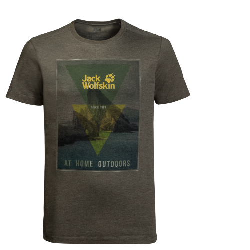 Load image into Gallery viewer, Jack Wolfskin Mountain T Mens  Short-Sleeve T-shirt Quick-drying Cotton Top-1
