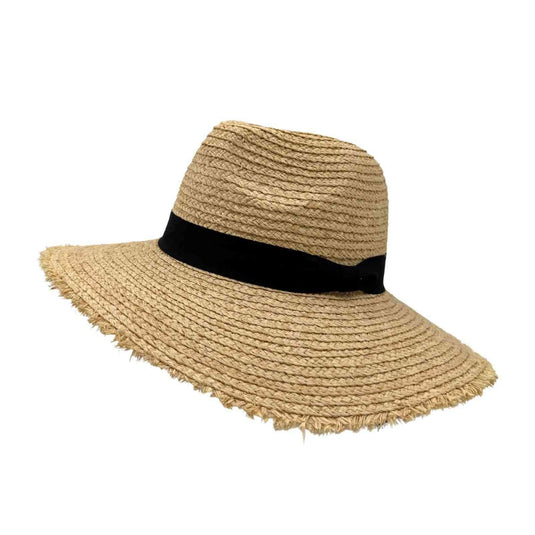 Jacaru 1814 Raffia Straw Wide Brim Hat – UPF 50+