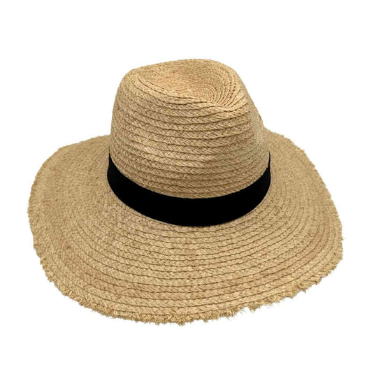 Jacaru 1814 Raffia Straw Wide Brim Hat – UPF 50+