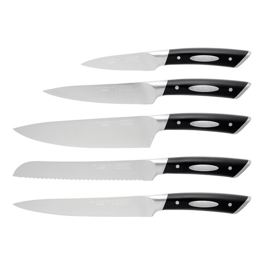 Scanpan 6-Piece Kalo Wooden Knife Block Set-2