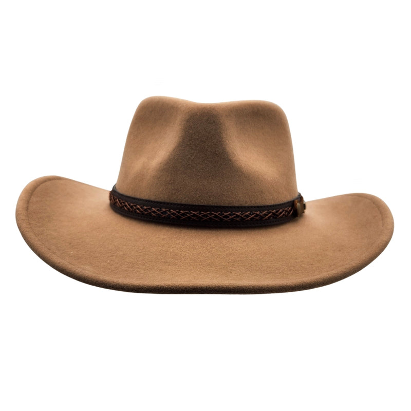 Load image into Gallery viewer, Jacaru 1842 Texas Crushable Wool Felt Hat – Made in Australia
