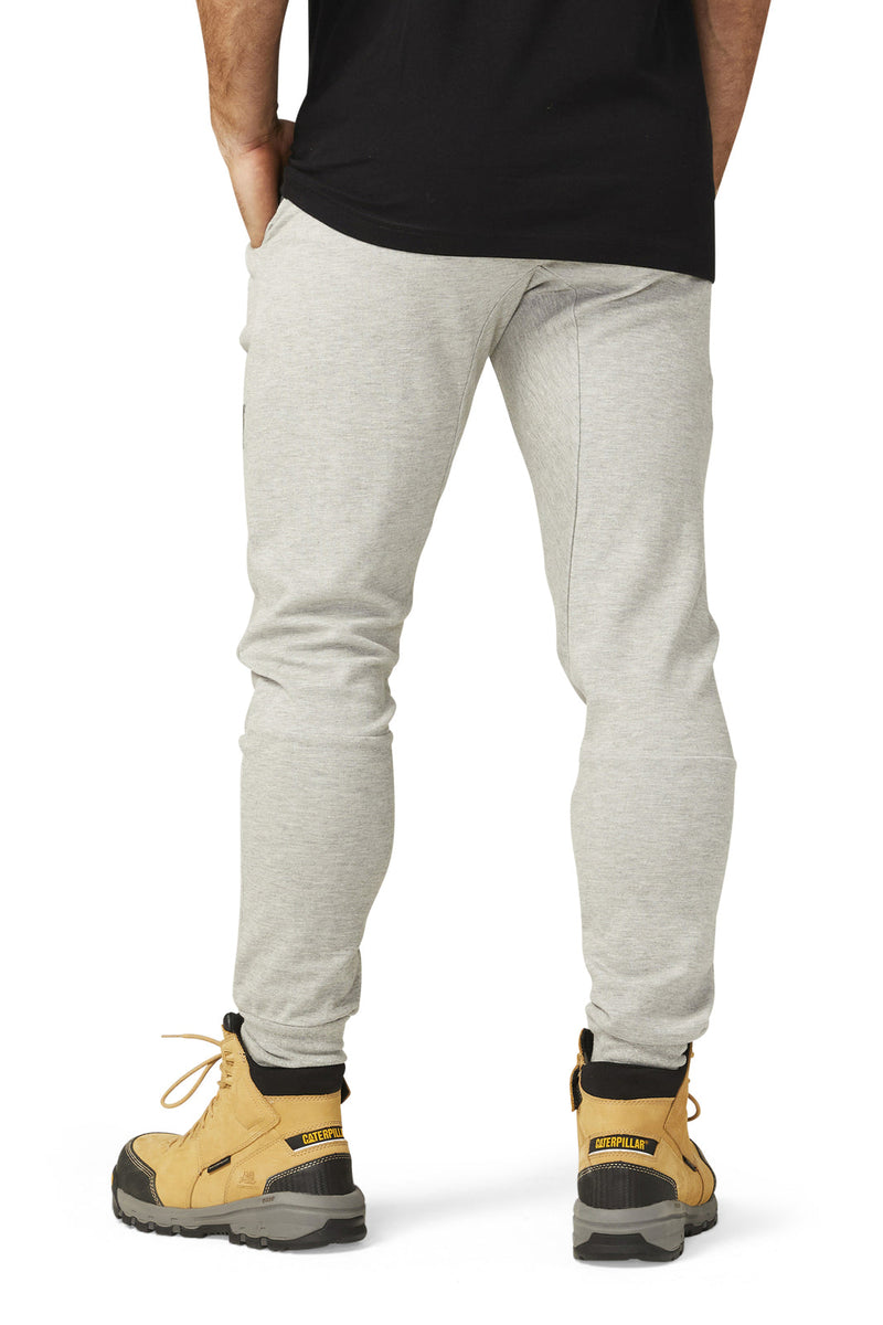 Load image into Gallery viewer, Caterpillar Track Pants Trackies Work Casual Gym Slim Fit w Hem Joggers - Grey-4
