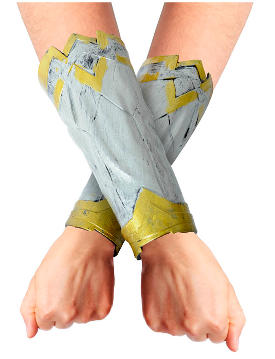 Gladiator Wrist Cuffs Arm Guards Roman Medieval Warrior Party Costume-0
