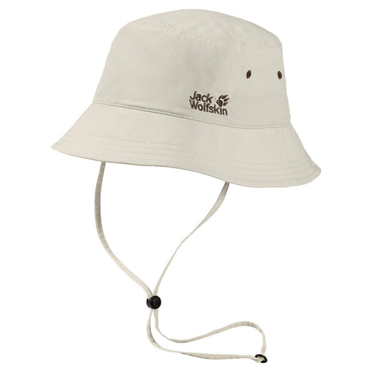 Jack Wolfskin Bucket Hat w Chin Strap Supplex Sun Hat Fishing Hiking UV Protection-6