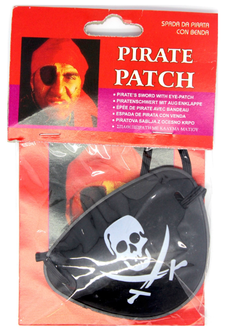 Load image into Gallery viewer, PIRATE EYE Patch Black Fancy Costume Dress Up Party Cover Up-0
