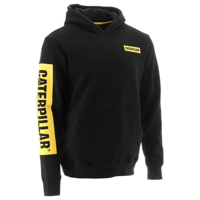 Caterpillar Icon Block Hooded Sweatshits Mens Jacket Adjustable-0