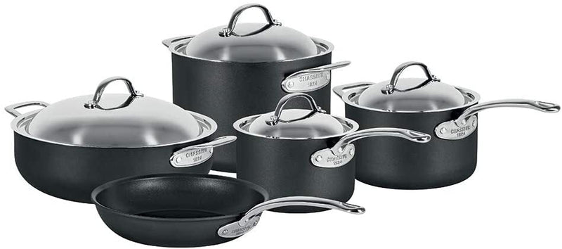 Load image into Gallery viewer, Chasseur Hard Anodised Set 5 Piece Set Cookware-0
