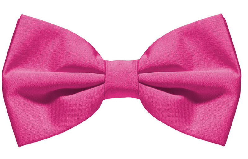 Load image into Gallery viewer, Mens BOW TIE Wedding Tuxedo Formal Bestman Necktie Classic Plain Party  - Hot Pink-1
