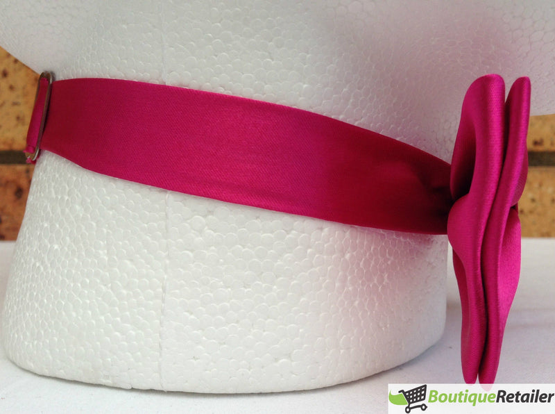 Load image into Gallery viewer, Mens BOW TIE Wedding Tuxedo Formal Bestman Necktie Classic Plain Party  - Hot Pink-2
