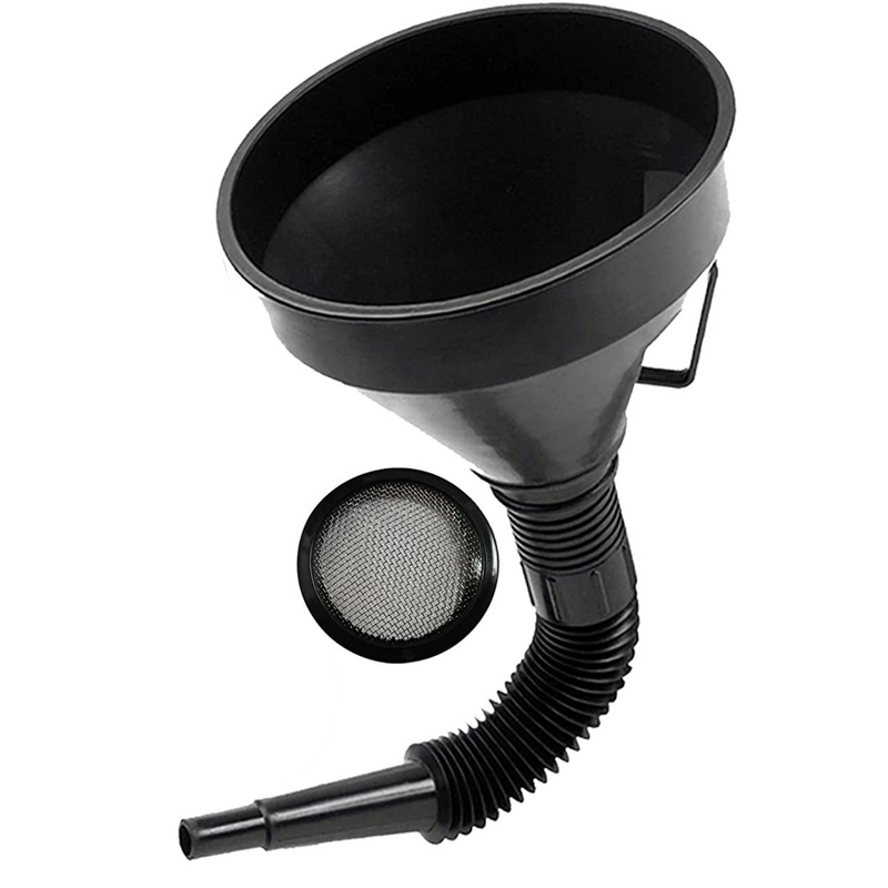 Load image into Gallery viewer, 1x Car Auto Motorcycle Plastic Flexible Spout Gas Oil Water Fuel Funnel Tool Kit-0
