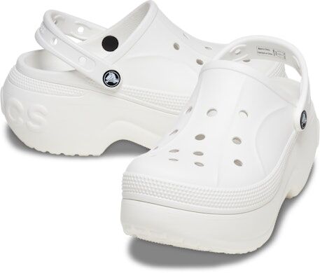 Load image into Gallery viewer, Unisex Crocs Bella Clogs Sandals - White - Size Mens US 5 / Womens US 7-0
