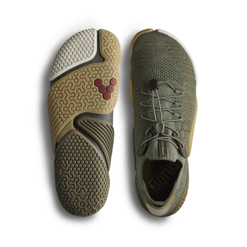 Load image into Gallery viewer, Vivobarefoot Motus Flex Natural Women's Barefoot Training Shoe – Moss
