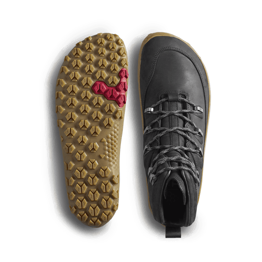 Vivobarefoot Tracker Leather AT II Women's Barefoot Hiking Boot – Obsidian